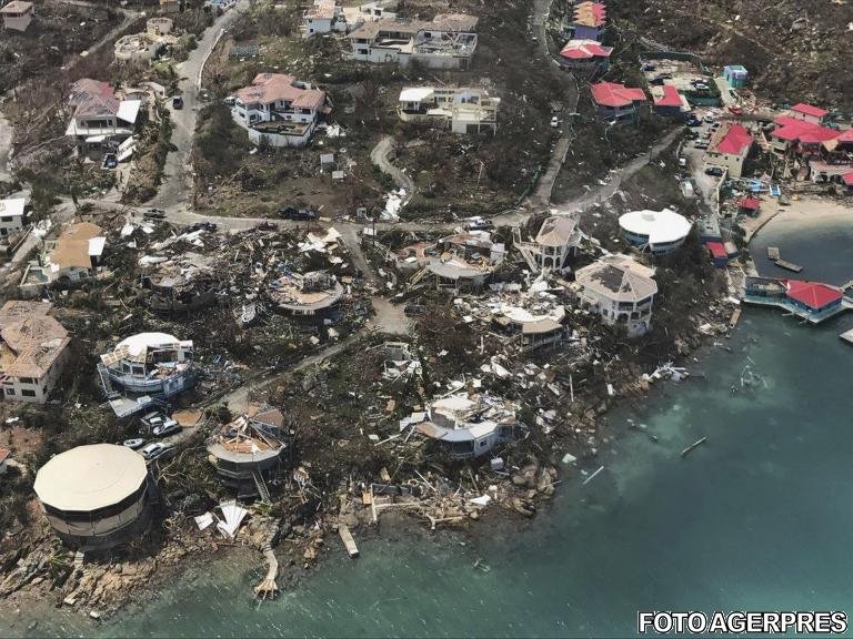 Insula care a rămas pustie, după uraganul Irma. „Pentru prima oară în 300 de ani, insula nu mai are niciun locuitor!”