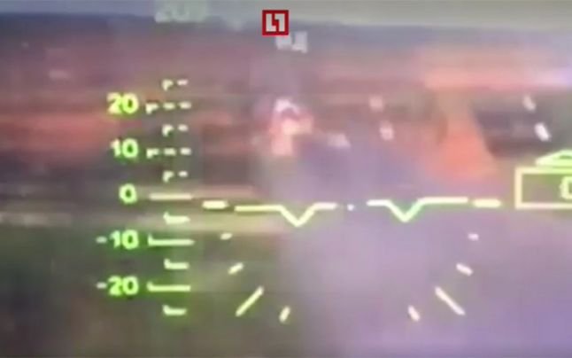 Atacul accidental de la Zapad 2017, surprins din cabina piloţilor. Momentul în care elicopterul militar trage în civili
