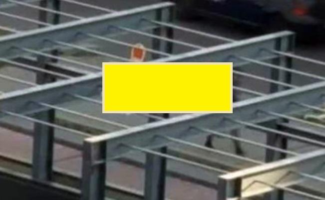 Un sicriu a apărut pe acoperişul ANAF! Oamenii au intrat în panică - FOTO
