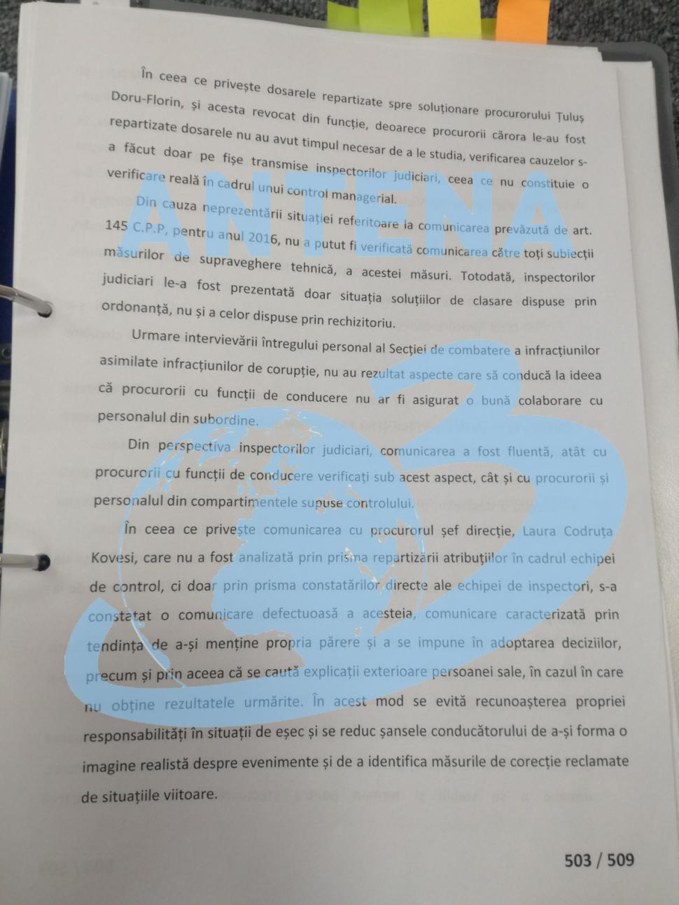 CUTREMUR în JUSTIȚIE! DOCUMENTUL care arată ADEVĂRUL despre Laura Codruța Kovesi 483633