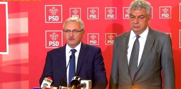 Liviu Dragnea și Mihai Tudose, declarații comune după ședința PSD: Joi, în ședința CEx, decidem remanierea