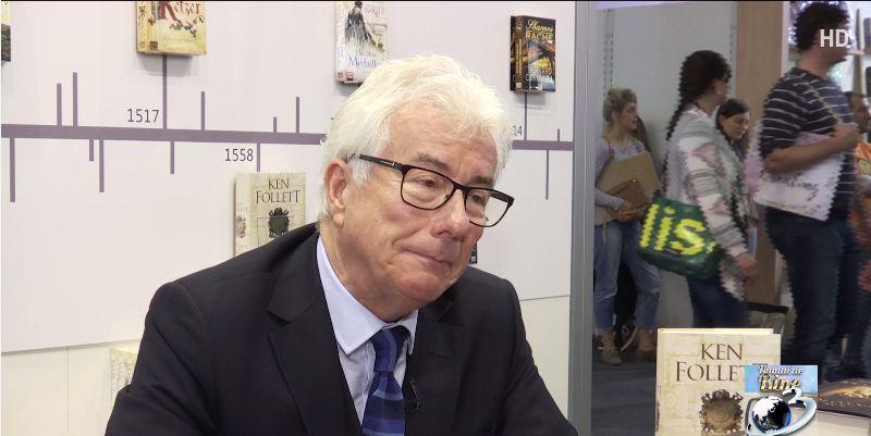 Cel mai iubit autor de romane istorice, Ken Follett, interviu pentru Antena 3