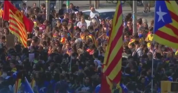 Tensiuni în Spania. Zi decisivă pentru viitorul Cataloniei- VIDEO