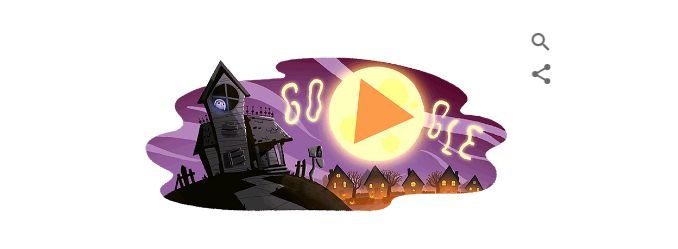 HALLOWEEN 2017. Ce semnifică Google doodle de HALLOWEEN de anul acesta