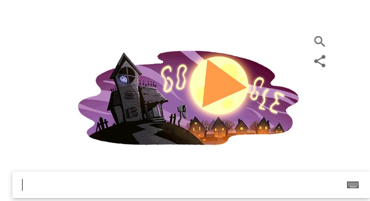 HALLOWEEN. Google sărbătorește HALLOWEEN cu un logo special
