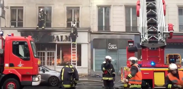 Incendiu puternic la Paris. Mai multe victime, după ce un magazin a fost cuprins de flăcări - VIDEO