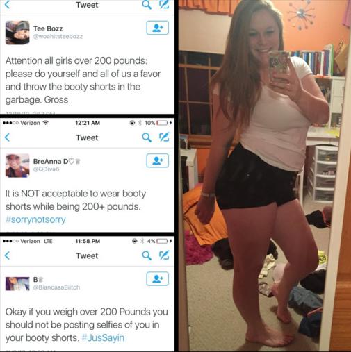 I se spunea mereu că doar unele femei pot purta anumite haine. Ce a făcut tânăra plinuță i-a lăsat pe mulți fără cuvinte (GALERIE FOTO) 492356