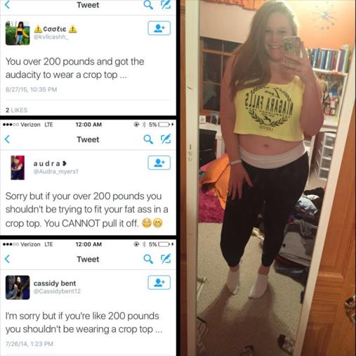 I se spunea mereu că doar unele femei pot purta anumite haine. Ce a făcut tânăra plinuță i-a lăsat pe mulți fără cuvinte (GALERIE FOTO) 492357