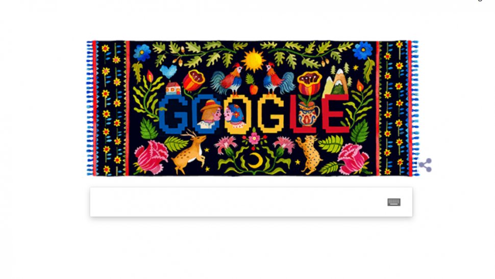 GOOGLE DOODLE. Google sărbătorește 1 decembrie 2017 cu un doodle special