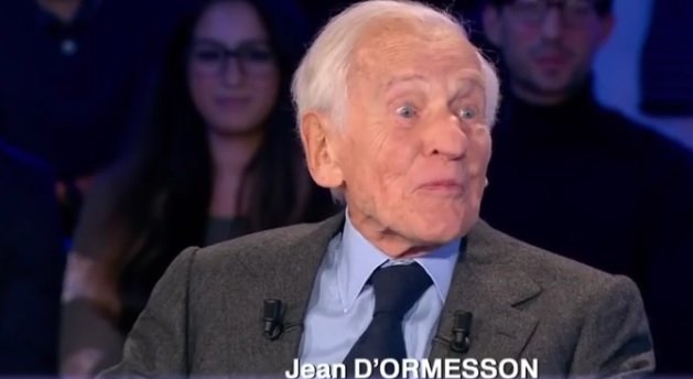 Scriitorul francez Jean d'Ormesson a murit la vârsta de 92 de ani