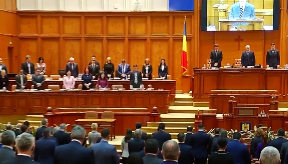 Moment de reculegere în Parlamentul României pentru Regele Mihai