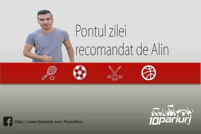 Ponturi gratuite: Alin vi le oferă pe 10pariuri.ro (P)