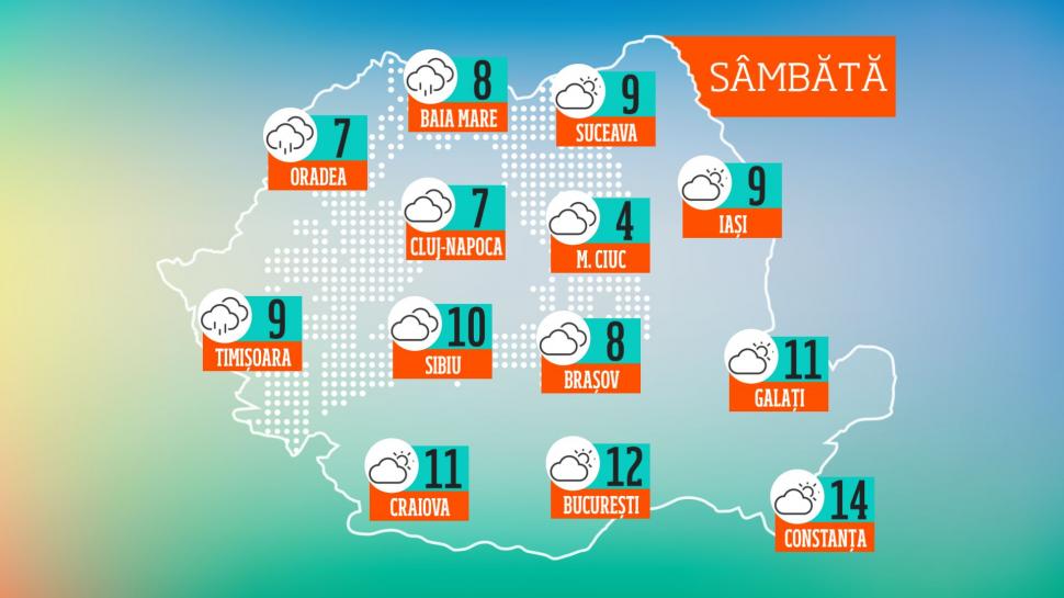 Vremea va fi mult mai caldă decât în mod normal. Prognoza meteo pentru următoarele trei zile 495605