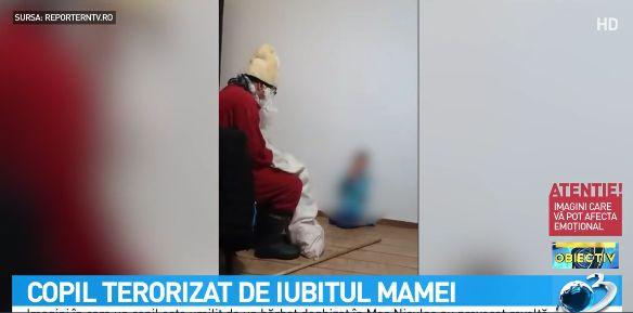 Anchetă în cazul unui bărbat costumat în Moș Nicolae, care a terorizat și lovit un copil (VIDEO)