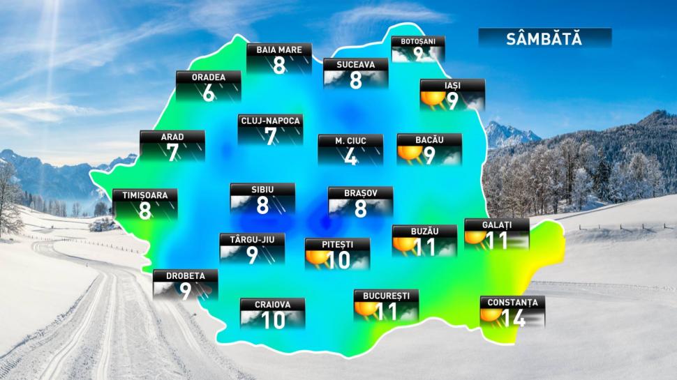 Avertisment de la meteorologi: Cod galben de ninsori și viscol, în jumătate de țară. Prognoza meteo 496103