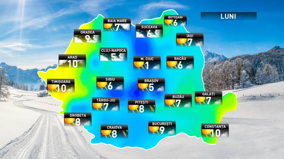 Avertisment de la meteorologi: Cod galben de ninsori și viscol, în jumătate de țară. Prognoza meteo 496105