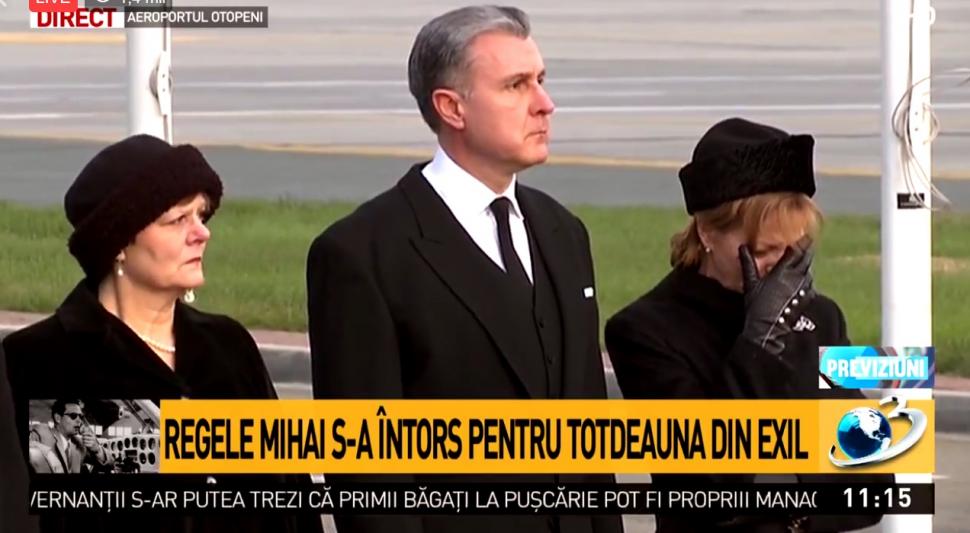 Imagini sfâșietoare. Ce a făcut Principesa Margareta în momentul în care Regele Mihai a fost adus în țară 496768