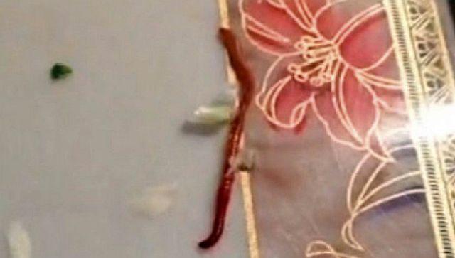 Se pregătea să le facă de mâncare copiilor, așa că a luat o conopidă și a pus-o pe masă. A început să urle când a văzut ce ieșea din ea (FOTO) 498996