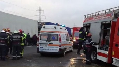 Accident grav în județul Vâlcea. Opt persoane au fost rănite