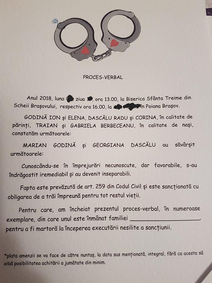 Cum arată invitațiile de nuntă ale lui Marian Godină și cine îi va fi naș 499964