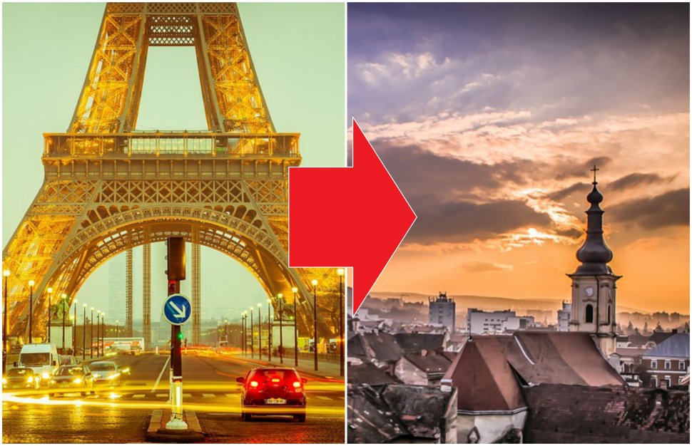 Oraşul din România care surclasează Parisul la nivelul de trai