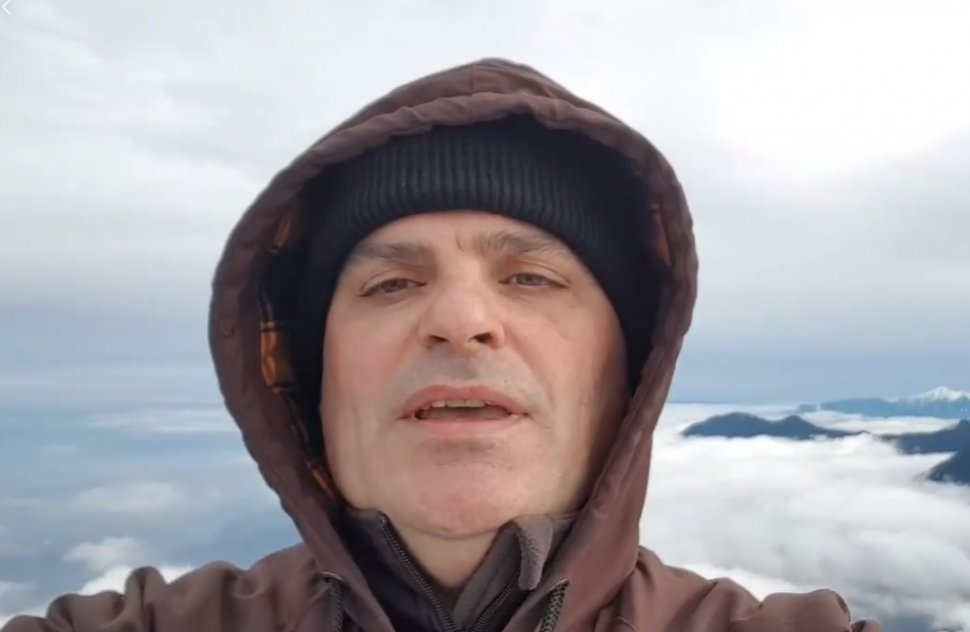 Radu Tudor, mesaj din vârful muntelui pentru 2018 
