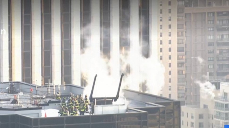 Incendiu la Turnul Trump din New York - VIDEO
