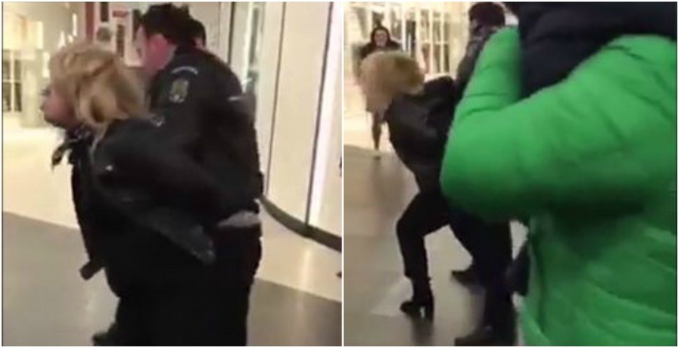 Răsturnare de situație în scandalul din mall. Ce spune tatăl femeii reținute, după ce aceasta și-ar fi agresat copilul - VIDEO
