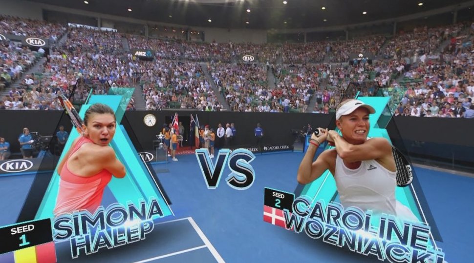 Simona Halep, învinsă în finala turneului Australian Open