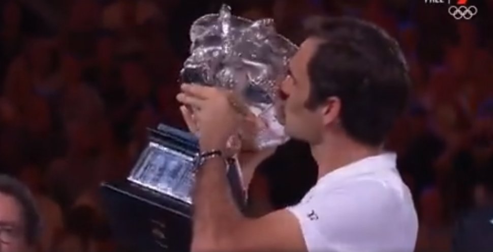 Roger Federer a izbucnit în plâns după ce a câștigat Australian Open. Discursul emoționant al tenismenului