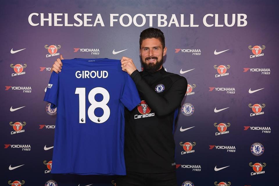 Olivier Giroud a semnat cu Chelsea