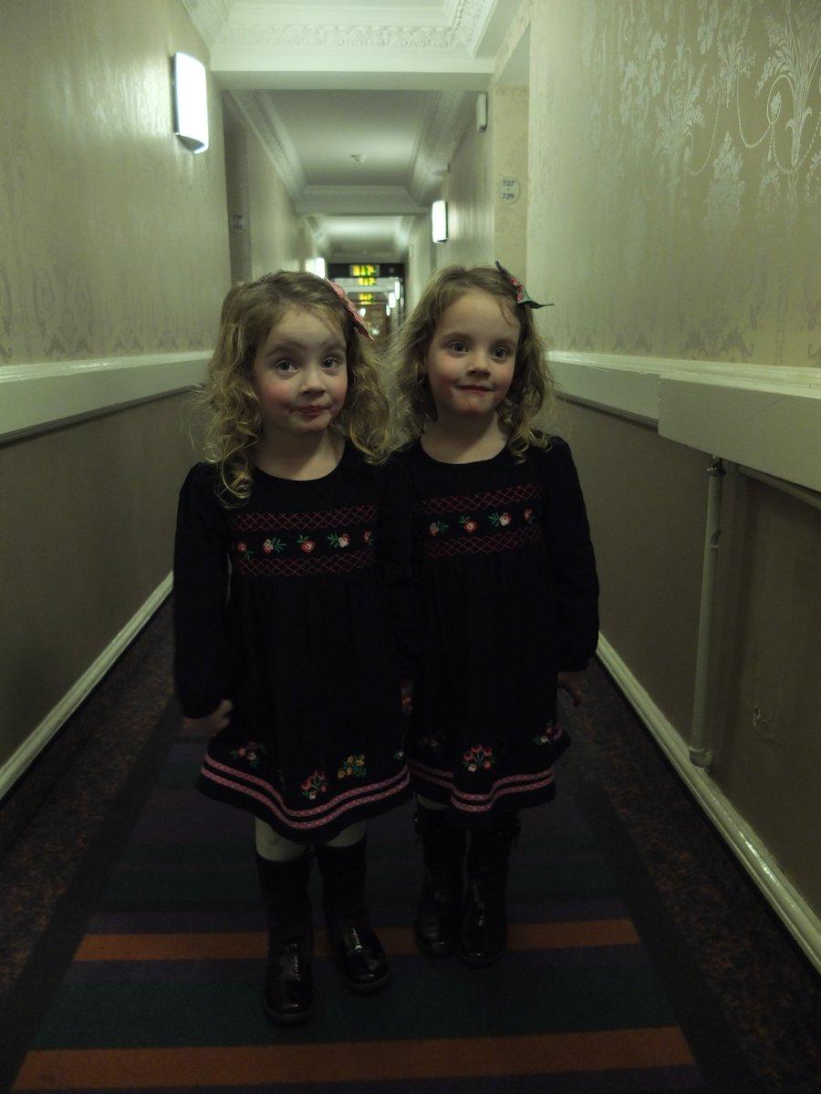 Un tată și-a folosit gemenele ca să sperie oamenii dintr-un hotel. Ce au făcut cele două fetițe 507993