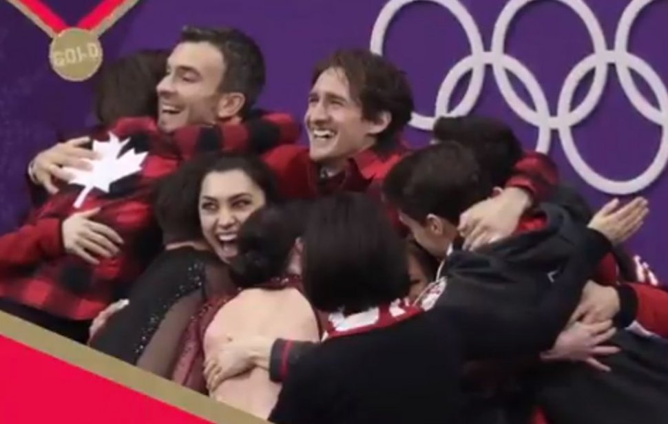 Jocurile Olimpice de iarnă 2018. Canada, medalie de aur în concursul pe echipe la patinaj artistic