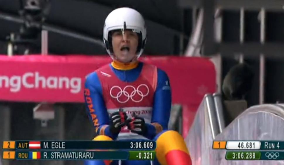 Performanță uriașă pentru România la Jocurile Olimpice de iarnă 2018. Raluca Strămăturaru, evoluție de excepție la sanie 508625