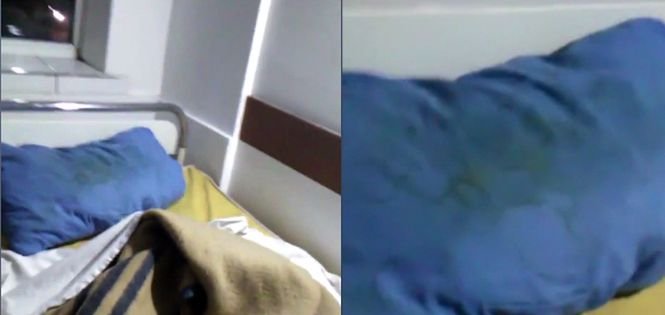 Imagini cu perne îmbâcsite și lenjerie murdară în Spitalul Găeşti. Cum a reacționat managerul instituţiei medicale