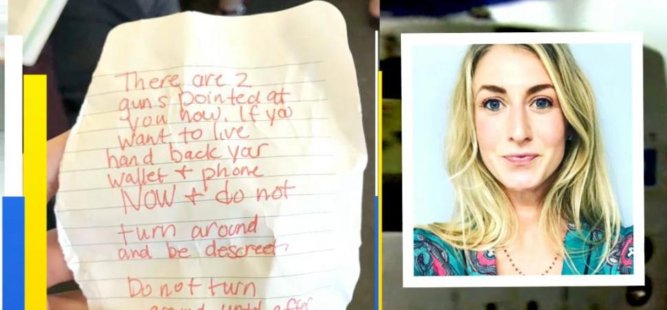 Era în metrou când o femeie i-a pus în brațe un bilet. Când l-a citit, tânăra s-a prăbușit la pământ. Ceilalți călători s-au apropiat de ea, au luat biletul și au înțeles într-o clipă ce s-a întâmplat 511243