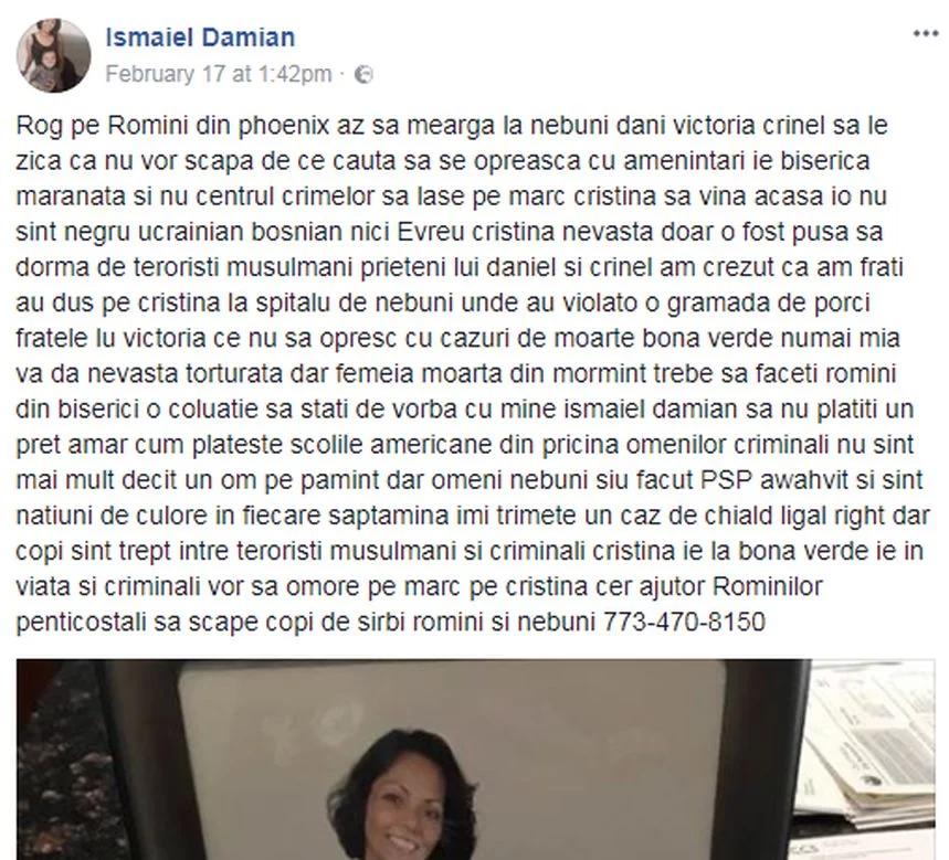 Un român din SUA, amenințări cu moartea la adresa unor enoriași dintr-o biserică 511629