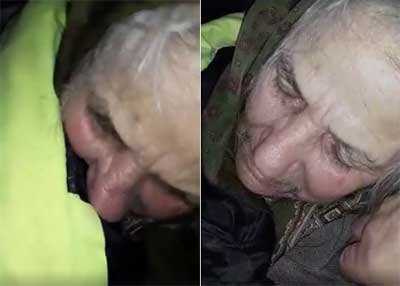 Doamne fereste! O batrana de 87 de ani, gasita inghetata intr-un sant. Cum a ajuns femeia in gerul naprasnic noaptea trecuta