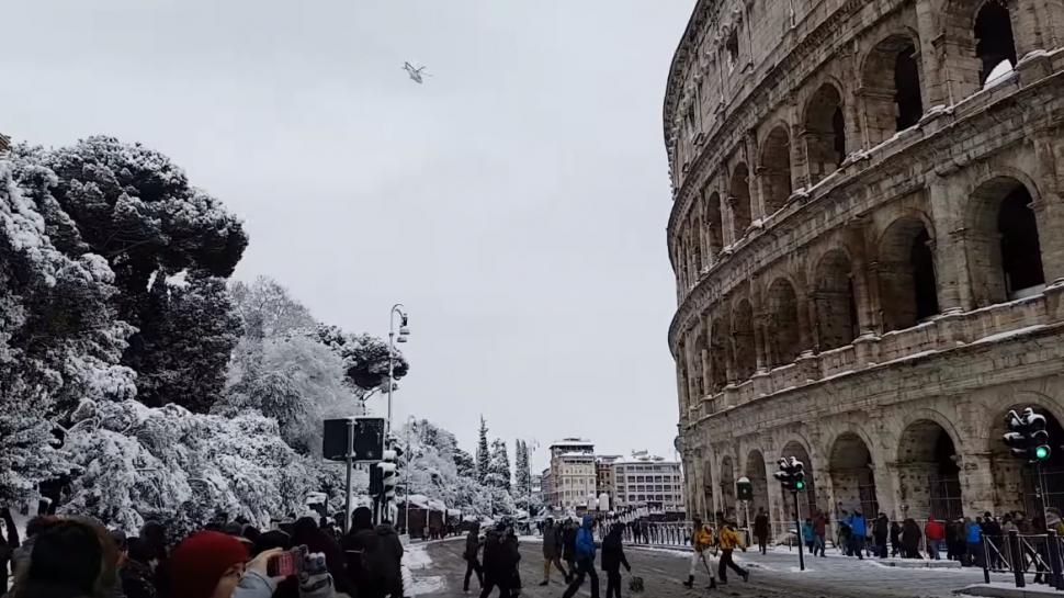 Europa, sub zăpadă. Imagini cu obiective turistice celebre acoperite de ninsori - FOTO 512171