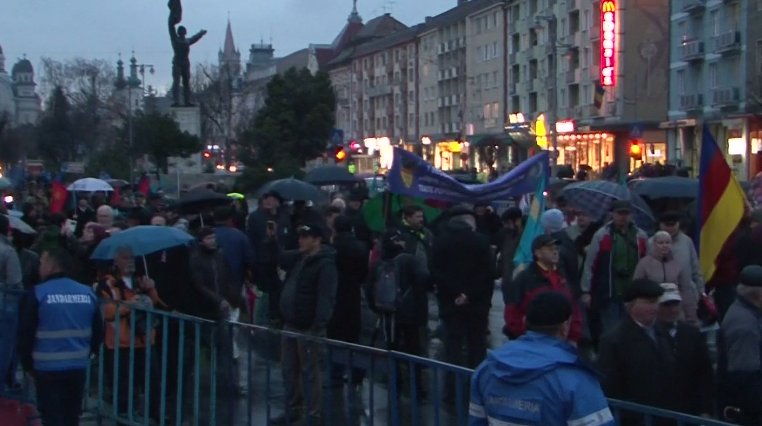 40.000 de maghiari, în stradă la Târgu-Mureș pentru autonomie