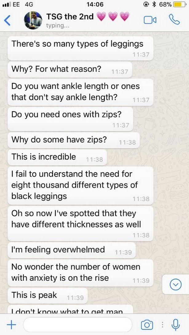 Și-a trimis iubitul să îi cumpere o pereche de pantaloni, iar ceea ce a urmat e ireal: ”Trimite ajutor! Nu sunt convins că am ieșit din comă” 513041