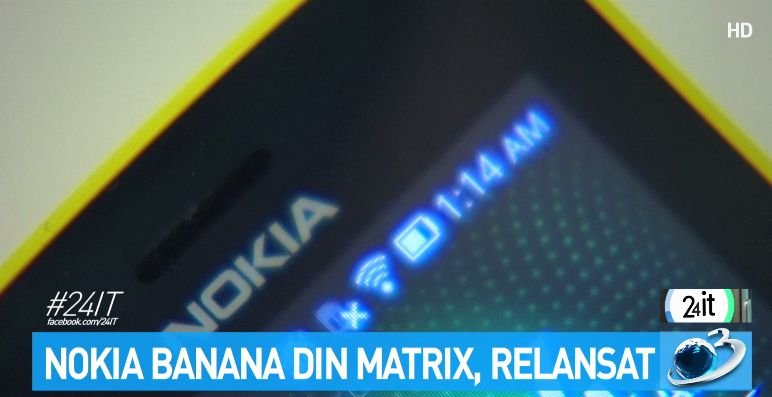 24 IT. Nokia Banana din Matrix, relansat