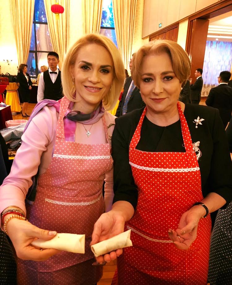 Gabriela Firea și Viorica Dăncilă au gătit de 8 Martie. Imagini inedite cu cele mai puternice doamne din PSD - FOTO 513853