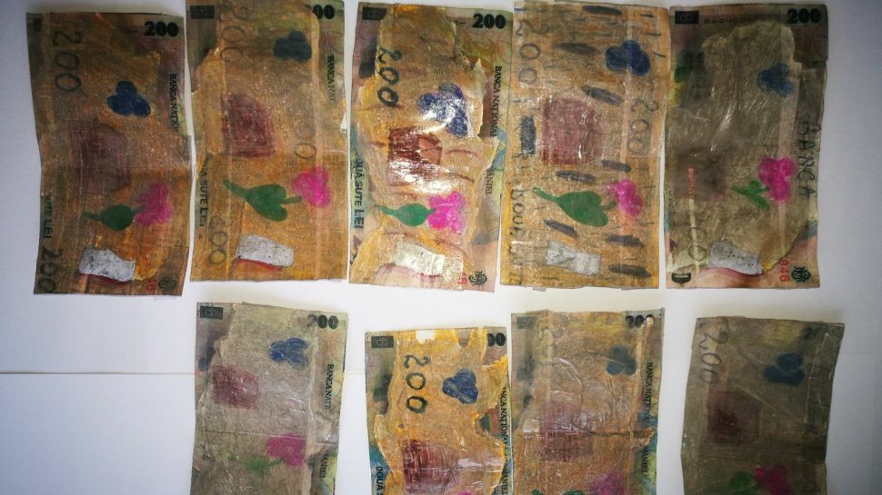 Un bărbat din Vrancea a xeroxat bani și i-a colorat cu carioca. Ce voia să cumpere