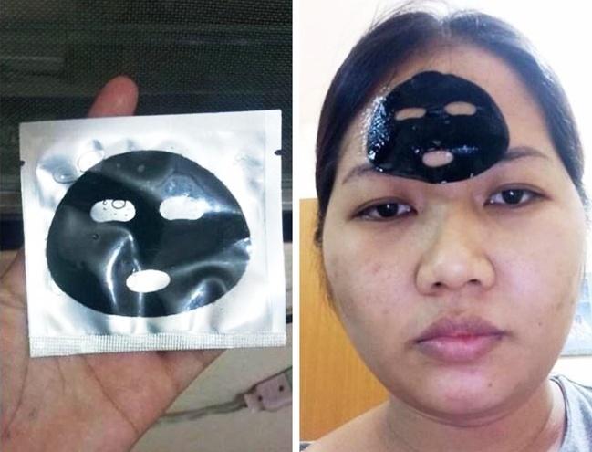 Și-a comandat o mască pentru față de pe internet și când a văzut ce a primit a făcut această poză instant!  514798