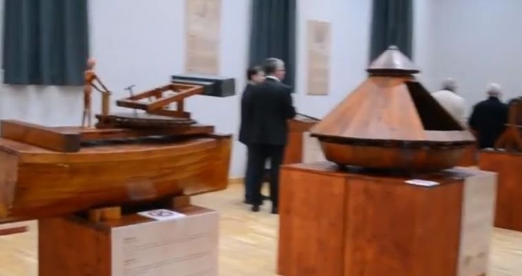 Mașinăriile lui Leonardo Da Vinci expuse la Oradea (VIDEO)