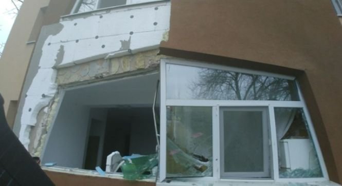 Explozie puternică într-un bloc din Buzău