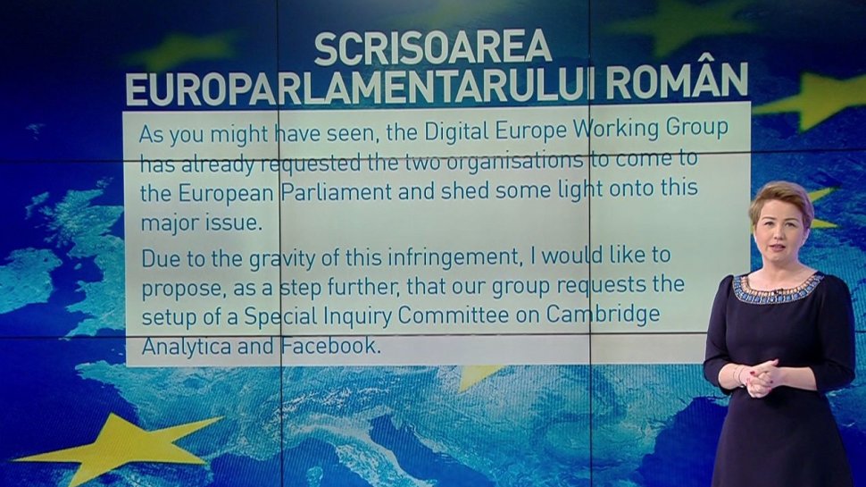 Be EU. Scandalul Facebook, în Parlamentul European. Un europarlamentar român cere comisie de anchetă