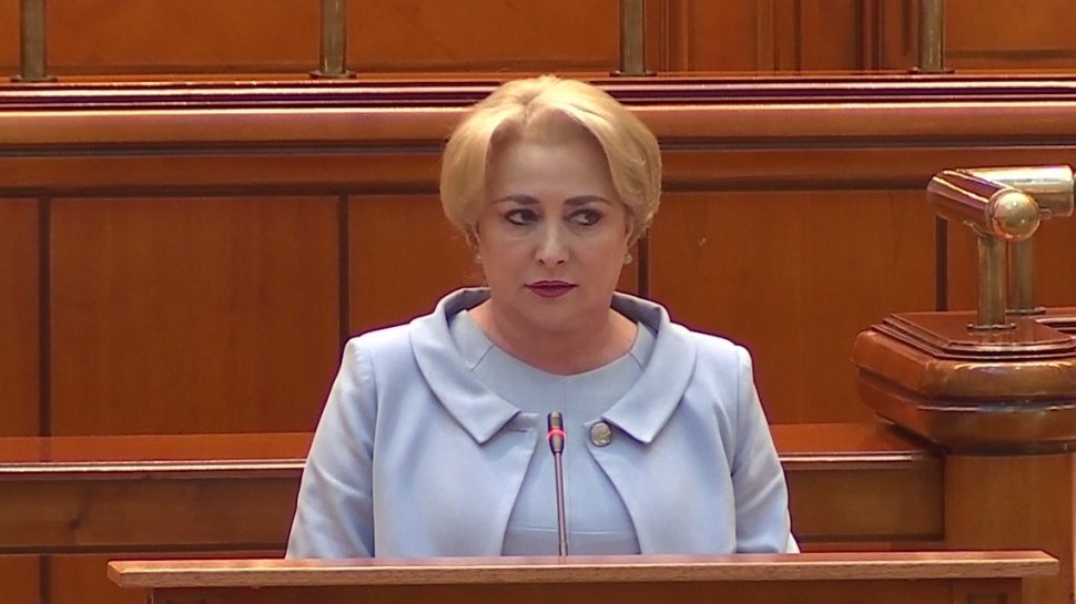 Viorica Dăncilă, primul discurs în Parlament. Explicații despre banii românilor