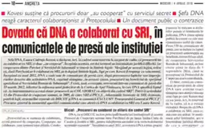 Cotidianul Jurnalul are documentul oficial care o contrazice pe Codruța Kovesi 519334